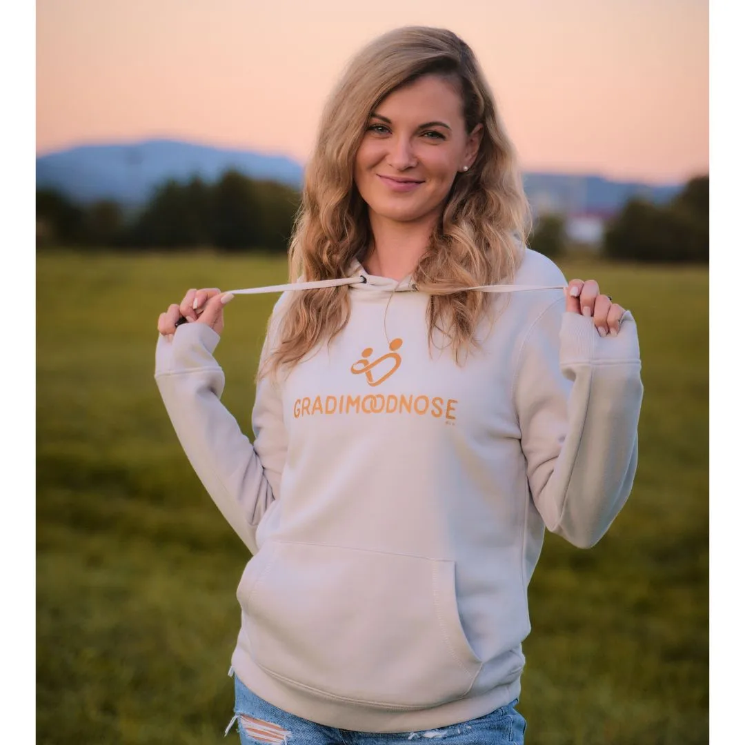Pulover s kapuco "Gradimo odnose" ženski - slika 2
