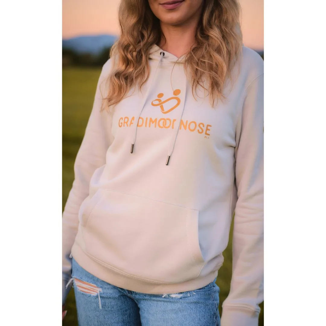 Pulover s kapuco "Gradimo odnose" ženski - slika 3