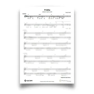 Note "Pridite"